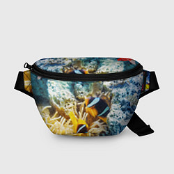 Поясная сумка Морской мир, цвет: 3D-принт