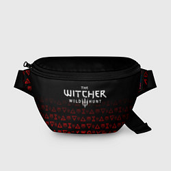 Поясная сумка THE WITCHER 1, цвет: 3D-принт