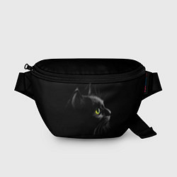 Поясная сумка Черный кот