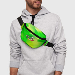 Поясная сумка Лизун на скейте, цвет: 3D-принт — фото 2