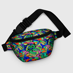 Поясная сумка Абстрактный милитари, цвет: 3D-принт — фото 2
