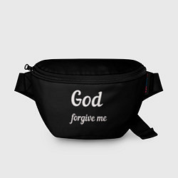 Поясная сумка Господи прости меня