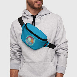 Поясная сумка Сквиртл спит, цвет: 3D-принт — фото 2