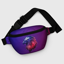 Поясная сумка Вольная птица, цвет: 3D-принт — фото 2