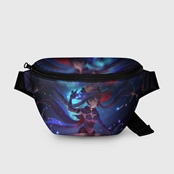 Поясная сумка Mona Genshin Impact Геншин Импакт Z, цвет: 3D-принт