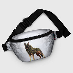 Поясная сумка Служебная собака К9 K9, цвет: 3D-принт — фото 2