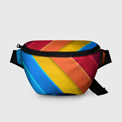 Поясная сумка Полутона и оттенки, цвет: 3D-принт