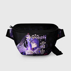 Поясная сумка Сёгун Райдэн Genshin Impact, цвет: 3D-принт