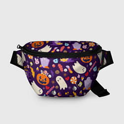 Поясная сумка HALLOWEEN BTS BT21 PATTERN БТ21 БТС ХЕЛЛОУИН