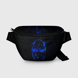 Поясная сумка C-19 череп в маске, цвет: 3D-принт