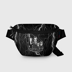 Поясная сумка Addams family Семейка Аддамс, цвет: 3D-принт