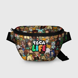 Поясная сумка Toca Life: Persons, цвет: 3D-принт