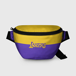 Поясная сумка KobeBryant Los Angeles Lakers,, цвет: 3D-принт