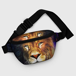 Поясная сумка Лев царь зверей, цвет: 3D-принт — фото 2