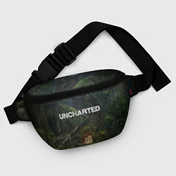 Поясная сумка Uncharted На картах не значится, цвет: 3D-принт — фото 2