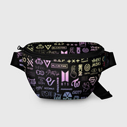 Поясная сумка K-pop лого исполнителей, цвет: 3D-принт