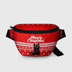 Поясная сумка MEOW CHRISTMAS