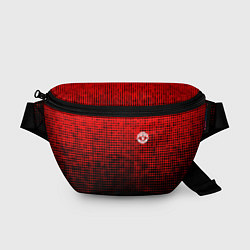 Поясная сумка MU red-black