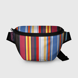 Поясная сумка Stripes Abstract, цвет: 3D-принт