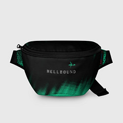 Поясная сумка HELLBOUND - ARROWHEADS - Полутона, цвет: 3D-принт