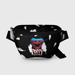 Поясная сумка Poppy Playtime Перья, цвет: 3D-принт