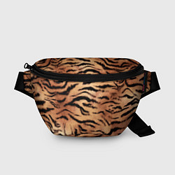 Поясная сумка Шкура тигра текстура, цвет: 3D-принт