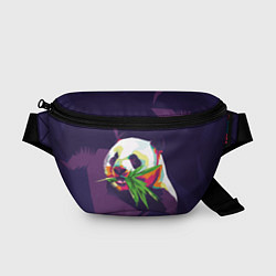 Поясная сумка Панда с бамбуком, цвет: 3D-принт