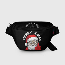 Поясная сумка Merry x - mas Плохой дед мороз, цвет: 3D-принт