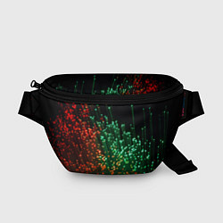 Поясная сумка Неоновые светящиеся палочки, цвет: 3D-принт