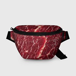 Поясная сумка Свежее мясо, цвет: 3D-принт