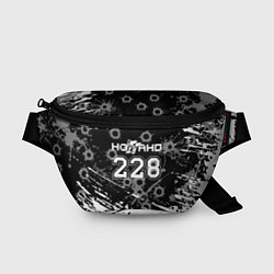 Поясная сумка Ноггано 228 сквозные пули, цвет: 3D-принт