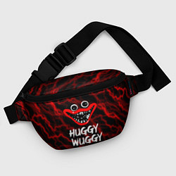 Поясная сумка Huggy Wuggy гроза, цвет: 3D-принт — фото 2