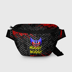 Поясная сумка Huggy Wuggy соты, цвет: 3D-принт