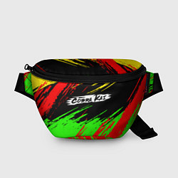Поясная сумка Логотип Cobra Kai, цвет: 3D-принт