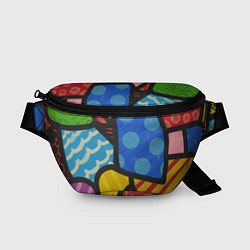 Поясная сумка В стиле ромеро бритто, цвет: 3D-принт