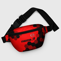 Поясная сумка MAZDA 3 Графика, цвет: 3D-принт — фото 2