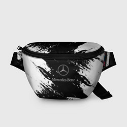 Поясная сумка Mercedes-Benz Авто, цвет: 3D-принт