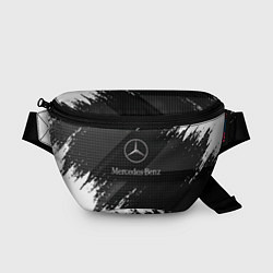 Поясная сумка Mercedes-Benz - Темный, цвет: 3D-принт