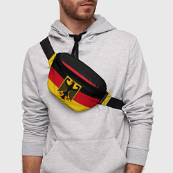 Поясная сумка Германия - Germany, цвет: 3D-принт — фото 2