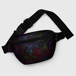 Поясная сумка CURVE NEON ABSTRACTION, цвет: 3D-принт — фото 2