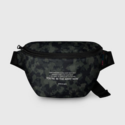 Поясная сумка ARMY NOW, цвет: 3D-принт