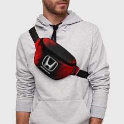 Поясная сумка HONDA RACING Sport Style, цвет: 3D-принт — фото 2