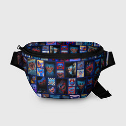 Поясная сумка POPPY PLAYTIME РАЗНЫЙ ХАГГИ ВАГГИ, цвет: 3D-принт