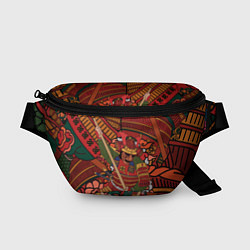 Поясная сумка Warrior samurai, цвет: 3D-принт