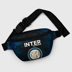 Поясная сумка INTER Pro Football Разводы, цвет: 3D-принт — фото 2