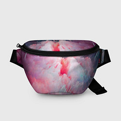 Поясная сумка Абстрактный яркий космос, цвет: 3D-принт