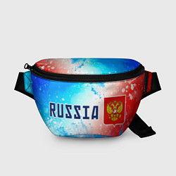 Поясная сумка РОССИЯ - ГЕРБ Краска, цвет: 3D-принт