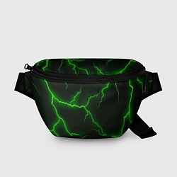 Поясная сумка Разряд молнии: Green