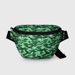 Поясная сумка Зеленый монохромный камуфляж