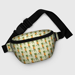 Поясная сумка Побеги ананасов, цвет: 3D-принт — фото 2
